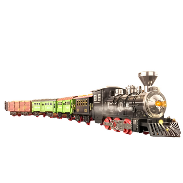 Aventura en tren de vapor | Da vida a la magia de los trenes - Set de tren de vapor vintage
